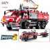 DECOOL 3371 Airport Rescue Vehicle 2 in 1|TECH