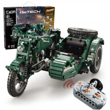 CADA C51021 WW2 MILITARY RC MOTORCYCLE|TECH