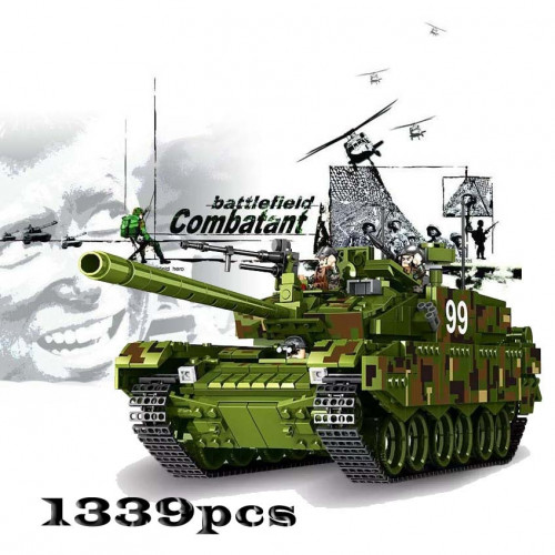 632002 Military War Weapon Type 99 Tank |Tank