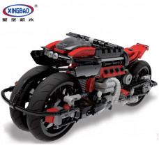 Xingbao 03021 Technic Series Off-road Motorcycle Set Building Blocks Bricks Educational Toys for Children Christmas Gifts