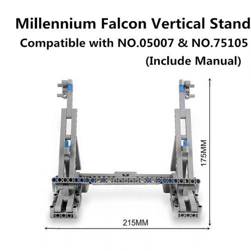 Millennium Falcon Vertikale Display Fur 05007 / 75105|MOC