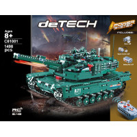 CADA C16001 RC Military M1A2 Tank 1498CPS CaDa Model Building Block Brick Toy