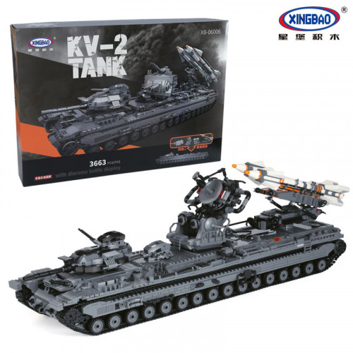 XB06006 THE MOC KV-2 TANK|TANK