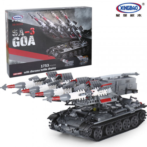 XB06004 THE MOC The SA-3 Missile & T55 TANK|TANK