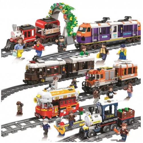 Winner 5085-5091 The Steam/Cargo Train| Train