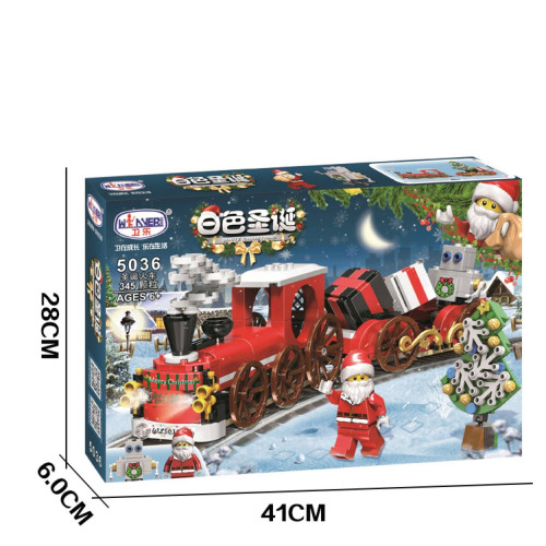 Winner 5036 Winter Christmas Gift Train Santa Claus| CREATOR|