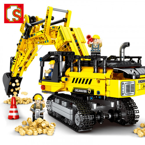 SEMBO 701802 The Excavator Truck | TECH