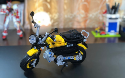 Yellow Motorbike