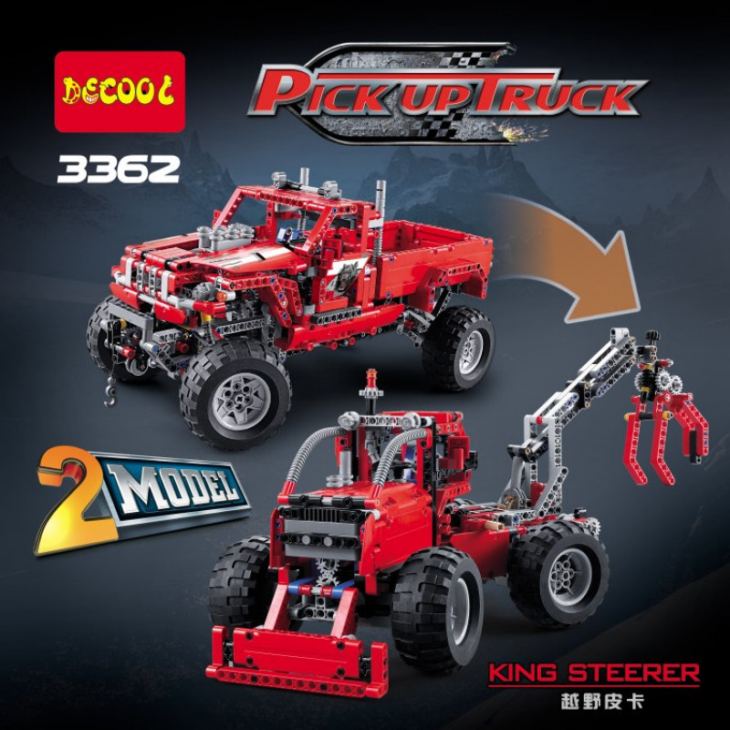 DECOOL 3362 Pickup Truck 2 in 1TECH