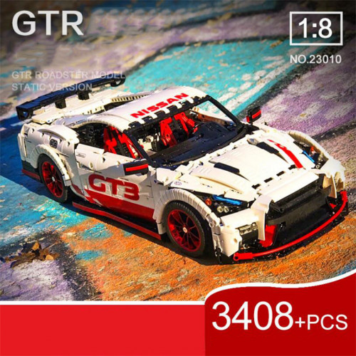 QI-ZHI-LE 23010 THE NIS-SAN 1:8 GT-R |TECH |