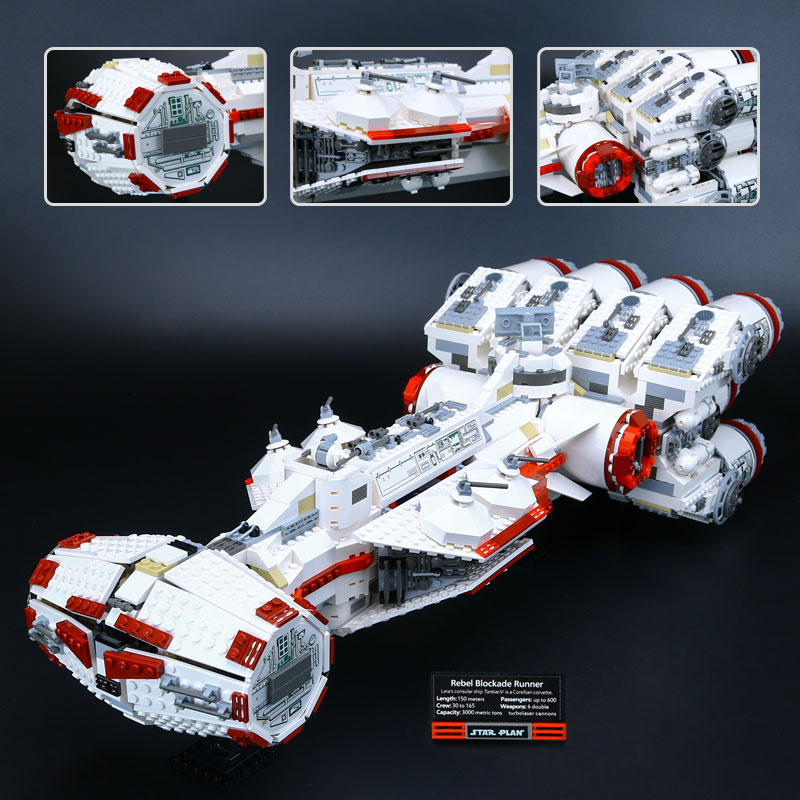05046 REBEL BLOCKADE RUNNER UCS STAR PLANS
