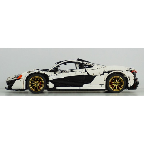 White MCLAREN P1 Parts| TECHNICS