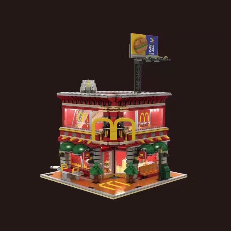 4in1-Mcdonaldd-Streetscape-series-USB-lighting-Building-Blocks-Bricks-Compatible-with-legoinset-Model-toys-Sembo-SD6901-32920386487