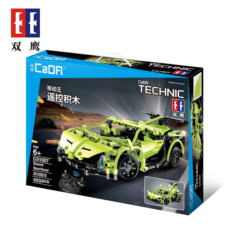 C51007-453pcs-Technic-Series-RC-Remote-Control-Sportscar-Racing-Car-Building-Block-Brick-Legoings-Toy-32868462665