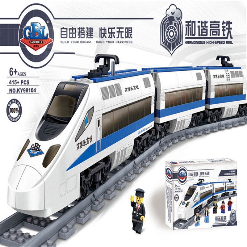 KAZI-KY98104-New-415PCS-GBL-Battery-Powered-Electric-Train-High-speed-Rail-DIY-Building-Block-Gift-toys-for-children-32860605375