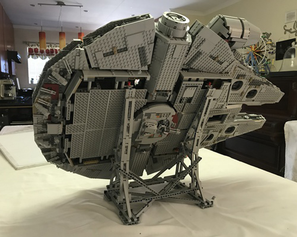 MOC-Millennium-Falcon-Vertikale-Display-Staumlnder-Kompatibel-mit-No-05132-und-No-75192-Ultimative-sammler-Modell-mit-Papier-Manuelle-32872090121