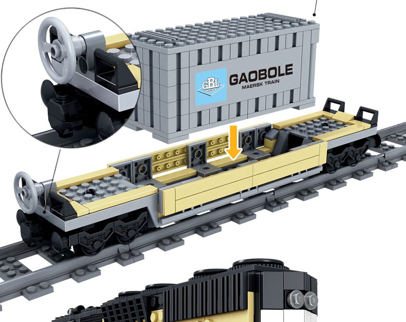 New-Battery-Powered-Maersk-Train-Container-diesel-electric-freight-Building-Blocks-educational-toys-for-children-32745343531