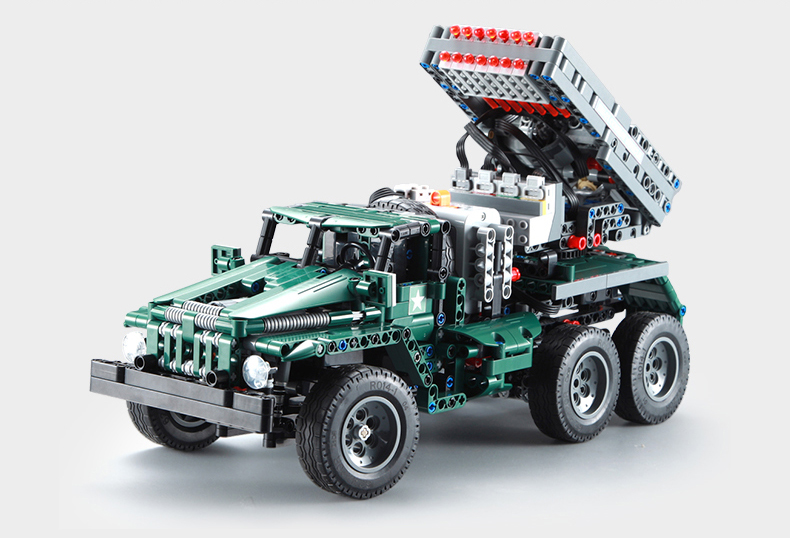 Technics-modern-military-world-war-radio-remote-control-Grad-BM-21-combat-vehicle-2in1-block-model-Ural-transporter-brick-rc-toy-32865698239