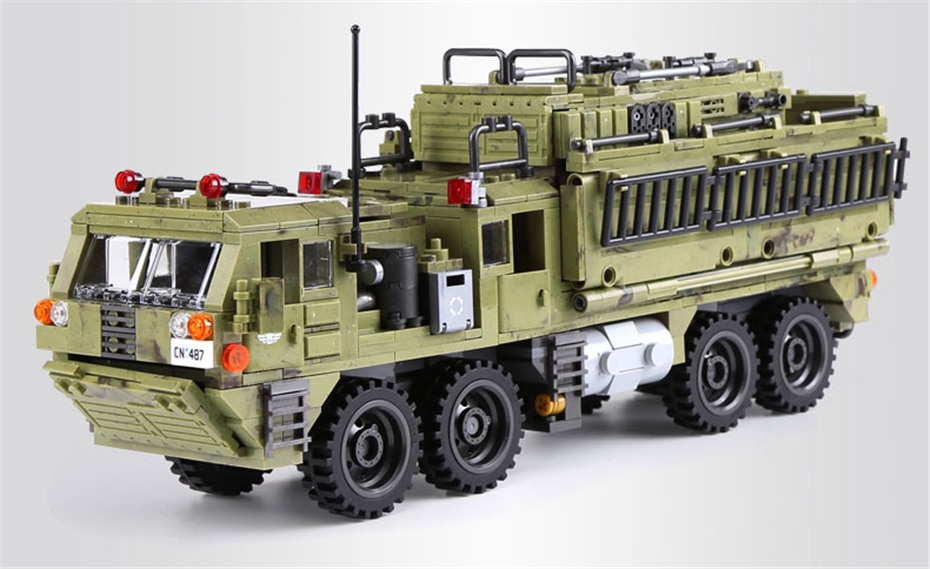 XINGBAO-06014-Military-Series-1377Pcs-The-Scorpion-Heavy-Truck-Set-Building-Blocks-Compatible-With-LegoINGlys-Military-Bricks-32857918242