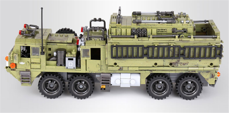 XINGBAO-06014-Military-Series-1377Pcs-The-Scorpion-Heavy-Truck-Set-Building-Blocks-Compatible-With-LegoINGlys-Military-Bricks-32857918242