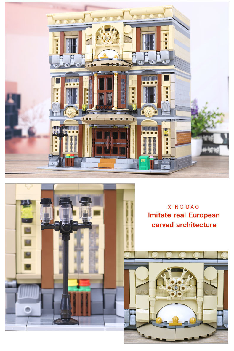 XingBao-01005-5052Pcs-Genuine-Creative-MOC-City-Series-The-Maritime-Museum-Set-Building-Blocks-Bricks-Toys-Model-DIY-Gifts-32833008942