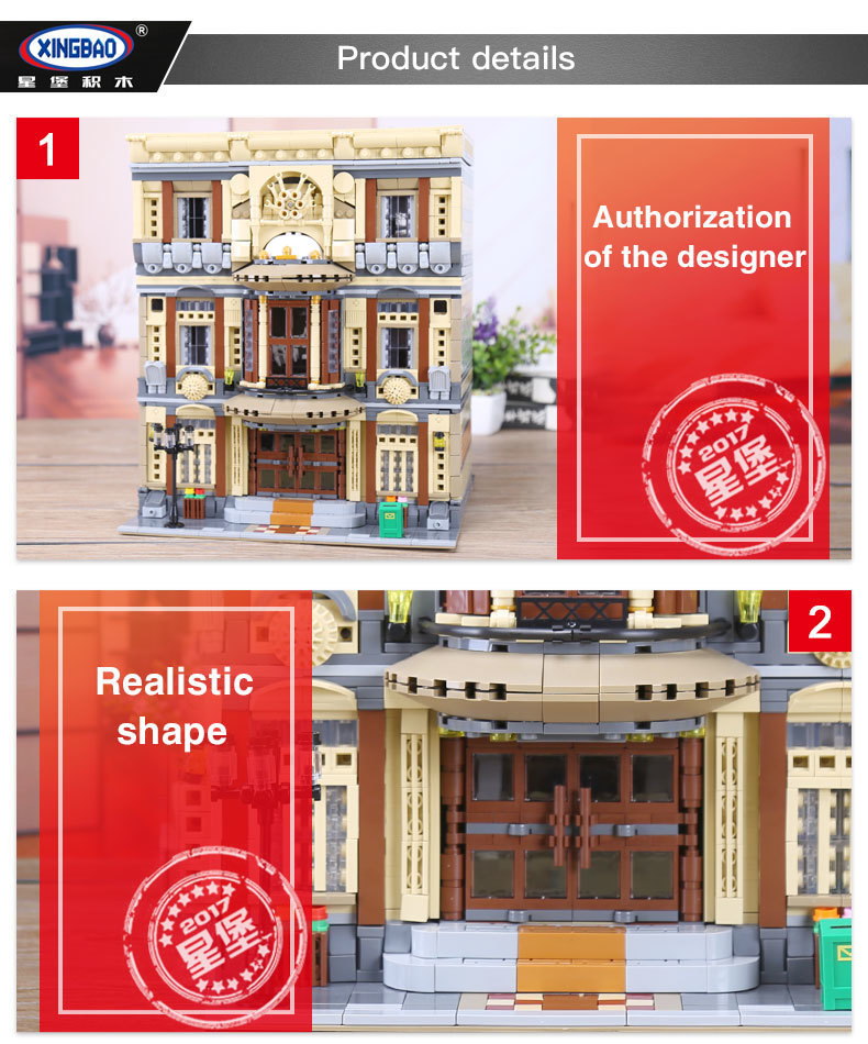 XingBao-01005-5052Pcs-Genuine-Creative-MOC-City-Series-The-Maritime-Museum-Set-Building-Blocks-Bricks-Toys-Model-DIY-Gifts-32833008942