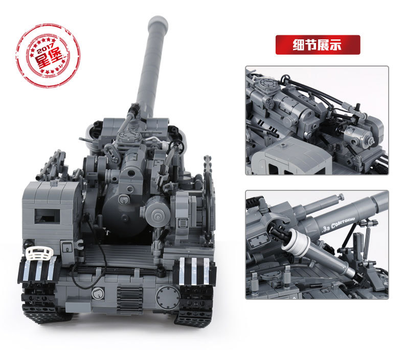 XingBao-06001-Block-1832Pcs-Creative-MOC-Military-Series-The-T92-Tank-Set-Education-Building-Blocks-Bricks-Toys-Educational-Toy-32835351969