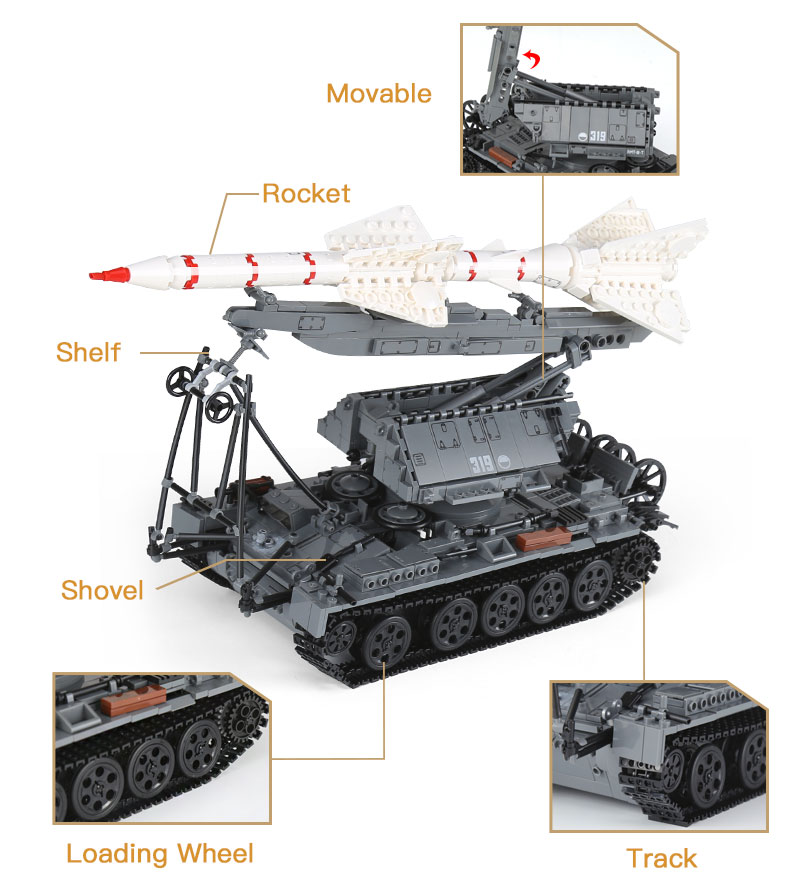 Xingbao-06003-WW2-Military-Series-The-SA-2-Guideline-Titanic-Model-Sets-legoing-Building-Blocks-Bricks-Toys-For-Kids-Children-32834078344